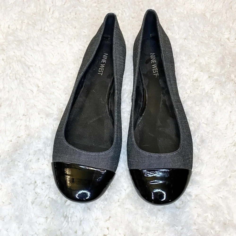 Nine West Women Two-Toned Ballet Flats SIZE 8.5 - Picture 2 of 7